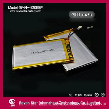 3.7V Rechargeable Lithium Polymer  battery